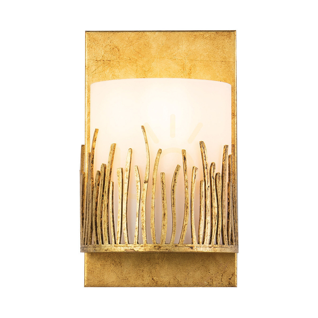 SAWGRASS wall lamp - 1 light source - Petal gold QUINTIESSE