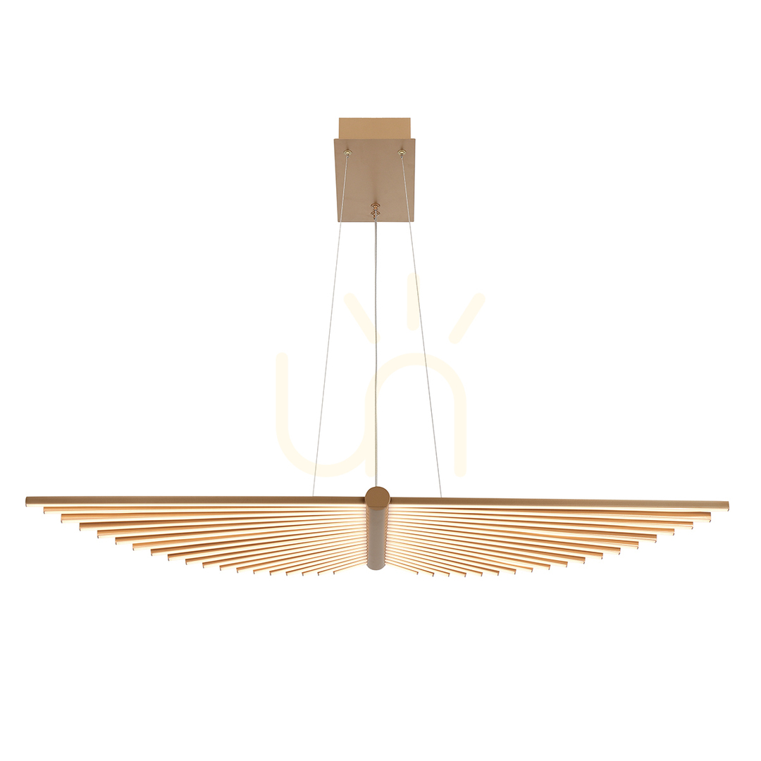 View SERAPH chandelier - Brushed gold QUINTIESSE SERAPH chandelier - Brushed gold QUINTIESSE
