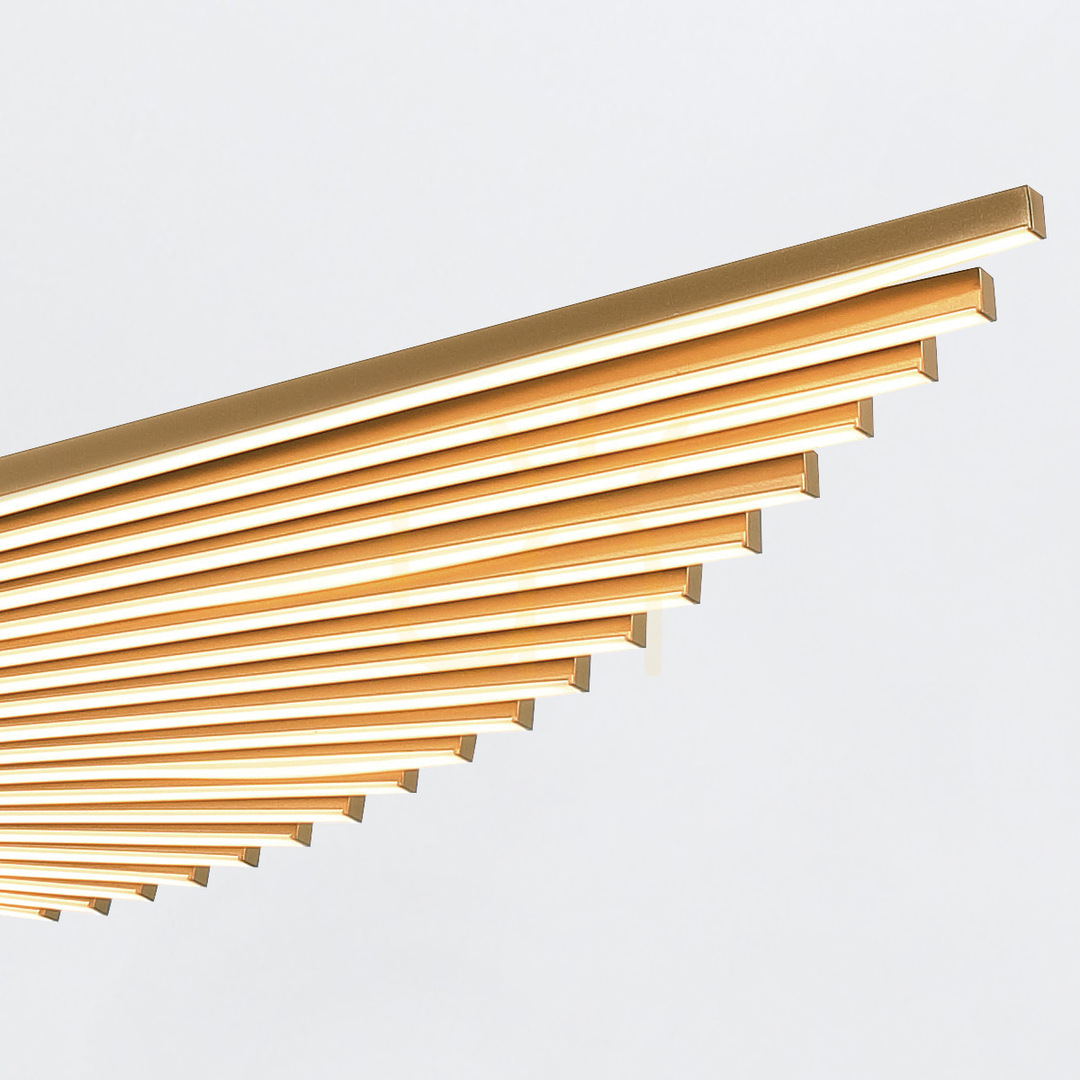 View SERAPH chandelier - Brushed gold QUINTIESSE SERAPH chandelier - Brushed gold QUINTIESSE