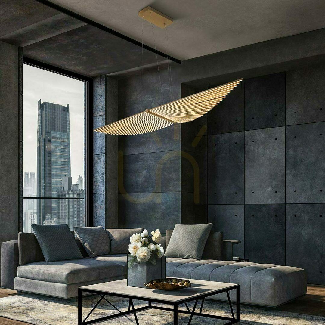 Preview SERAPH chandelier - Brushed gold QUINTIESSE SERAPH chandelier - Brushed gold QUINTIESSE
