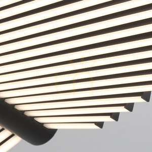 SERAPH chandelier - Matte black QUINTIESSE small 1