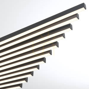 SERAPH chandelier - Matte black QUINTIESSE small 4