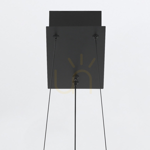 SERAPH chandelier - Matte black QUINTIESSE small 5