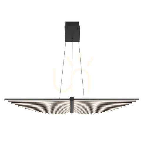 Check SERAPH chandelier - Matte black QUINTIESSE