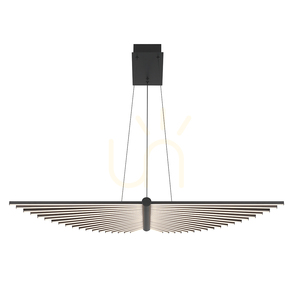 SERAPH chandelier - Matte black QUINTIESSE small 0