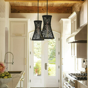 TWYLA pendant lamp - 1 light source - Black QUINTIESSE 7 TWYLA pendant lamp - 1 light source - Black QUINTIESSE small 7