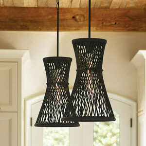 TWYLA pendant lamp - 1 light source - Black QUINTIESSE 8 TWYLA pendant lamp - 1 light source - Black QUINTIESSE small 8