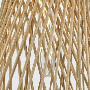 Quintiesse TWYLA Rattan Pendant Lamp Burnished Gold E27 30.5 cm small 3