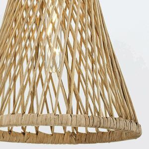 Quintiesse TWYLA Rattan Pendant Lamp Burnished Gold E27 30.5 cm small 5