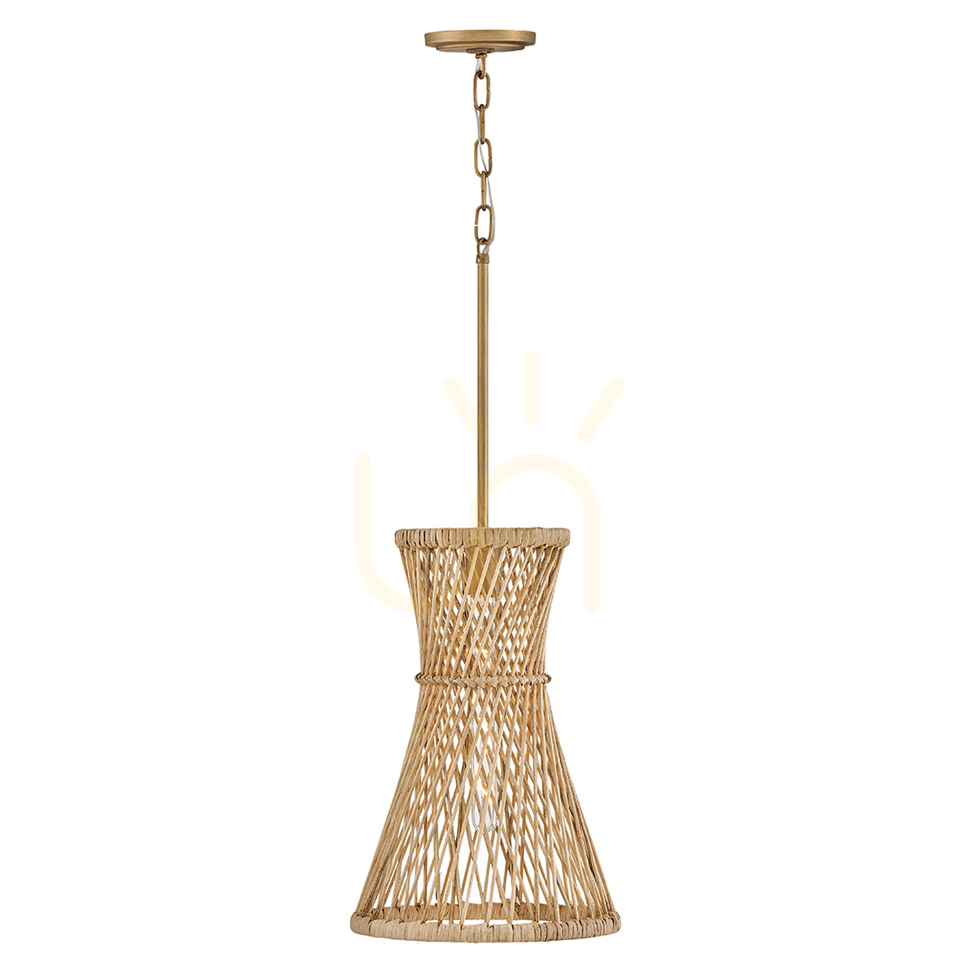 TWYLA pendant lamp - 1 light source - Oxidized gold QUINTIESSE