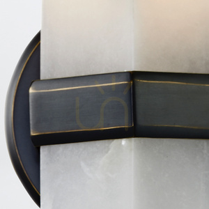 VALENCIA wall lamp - 1 light source - Urban brown QUINTIESSE small 1