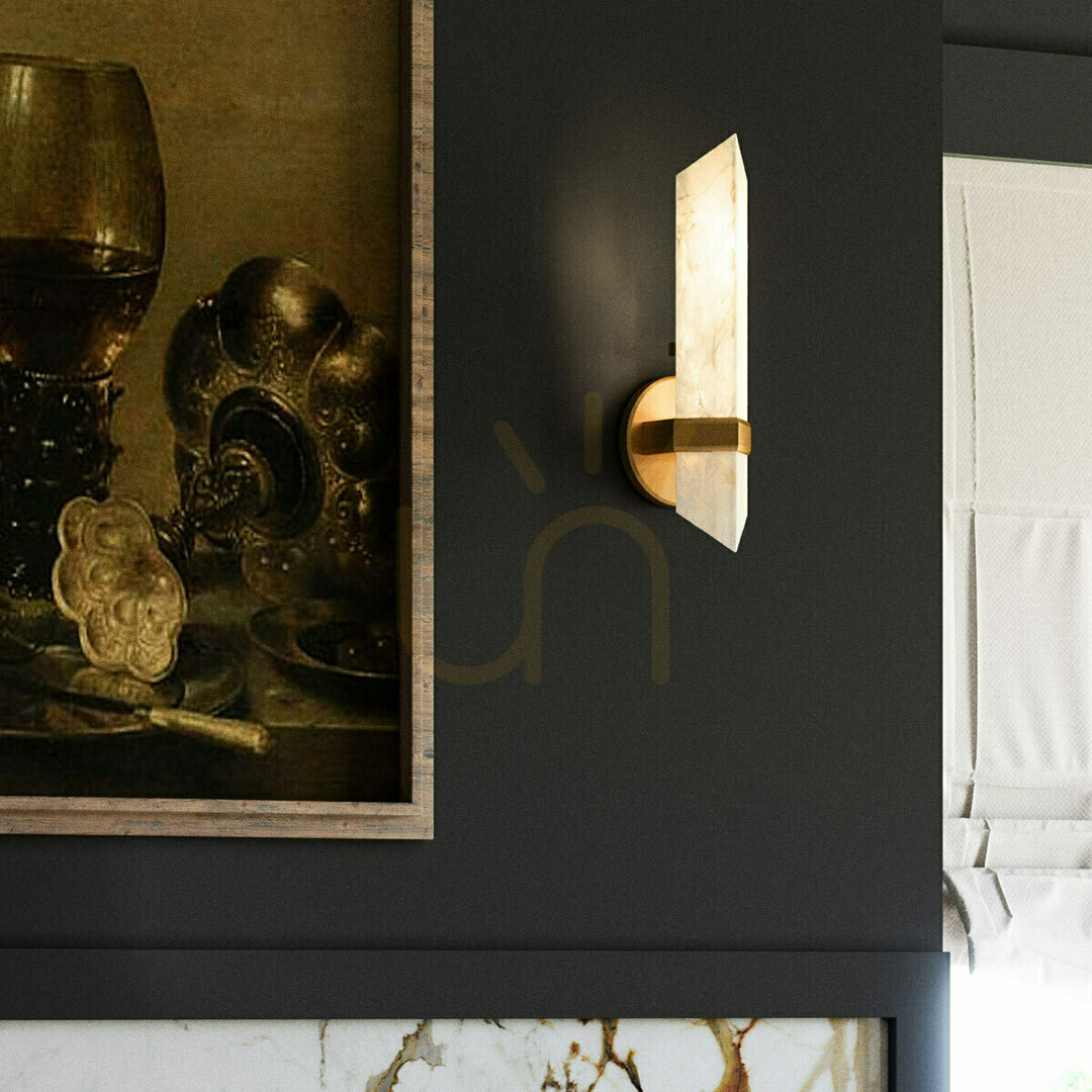 View VALENCIA wall lamp - 1 light source - Vintage brass QUINTIESSE VALENCIA wall lamp - 1 light source - Vintage brass QUINTIESSE