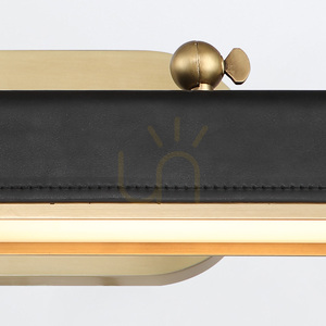 Medium LED VALISE Picture - Vintage brass, tuxedo leather QUINTIESSE 6 Medium LED VALISE Picture - Vintage brass, tuxedo leather QUINTIESSE small 6