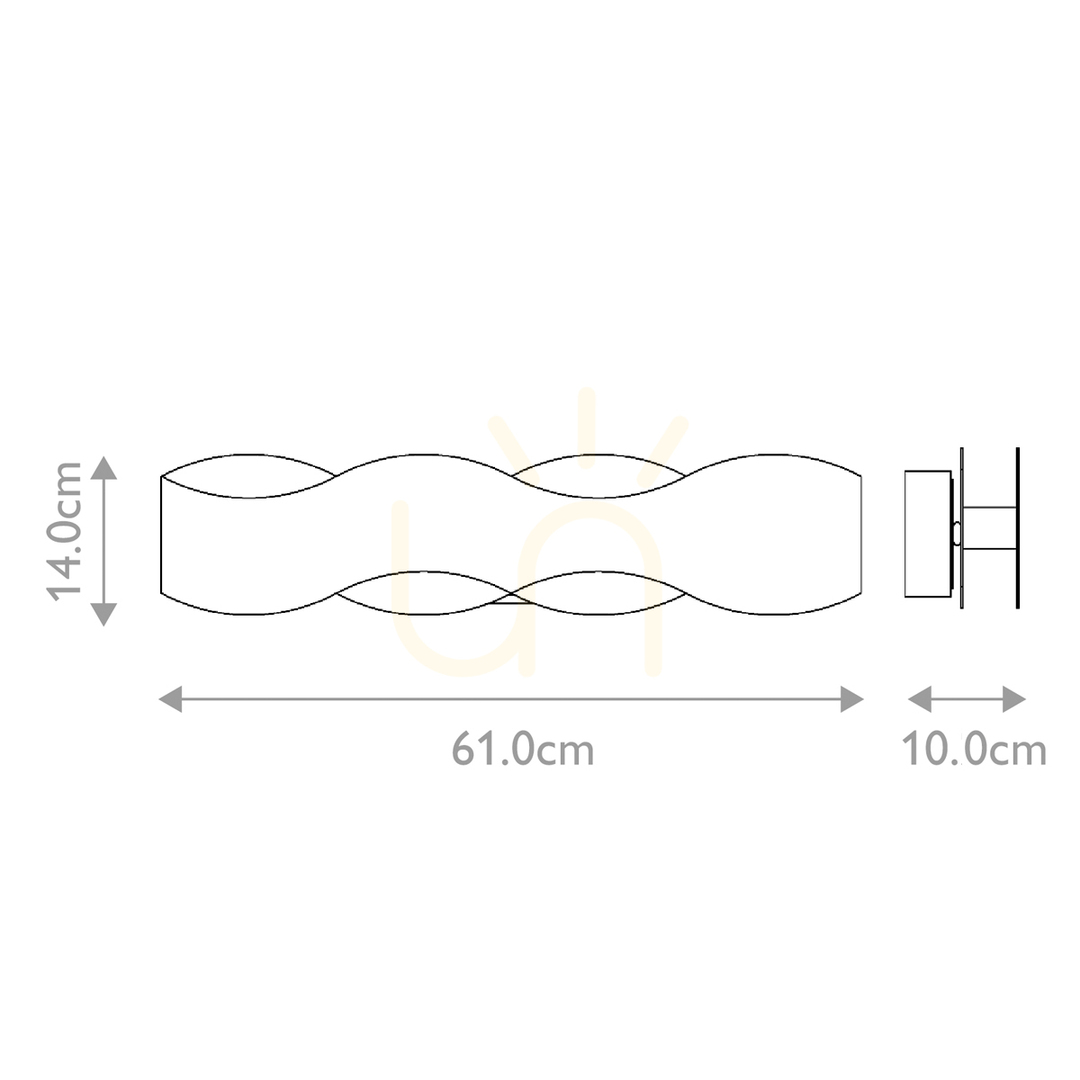 Preview VAUGHAN wall lamp - Brown and gold QUINTIESSE VAUGHAN wall lamp - Brown and gold QUINTIESSE