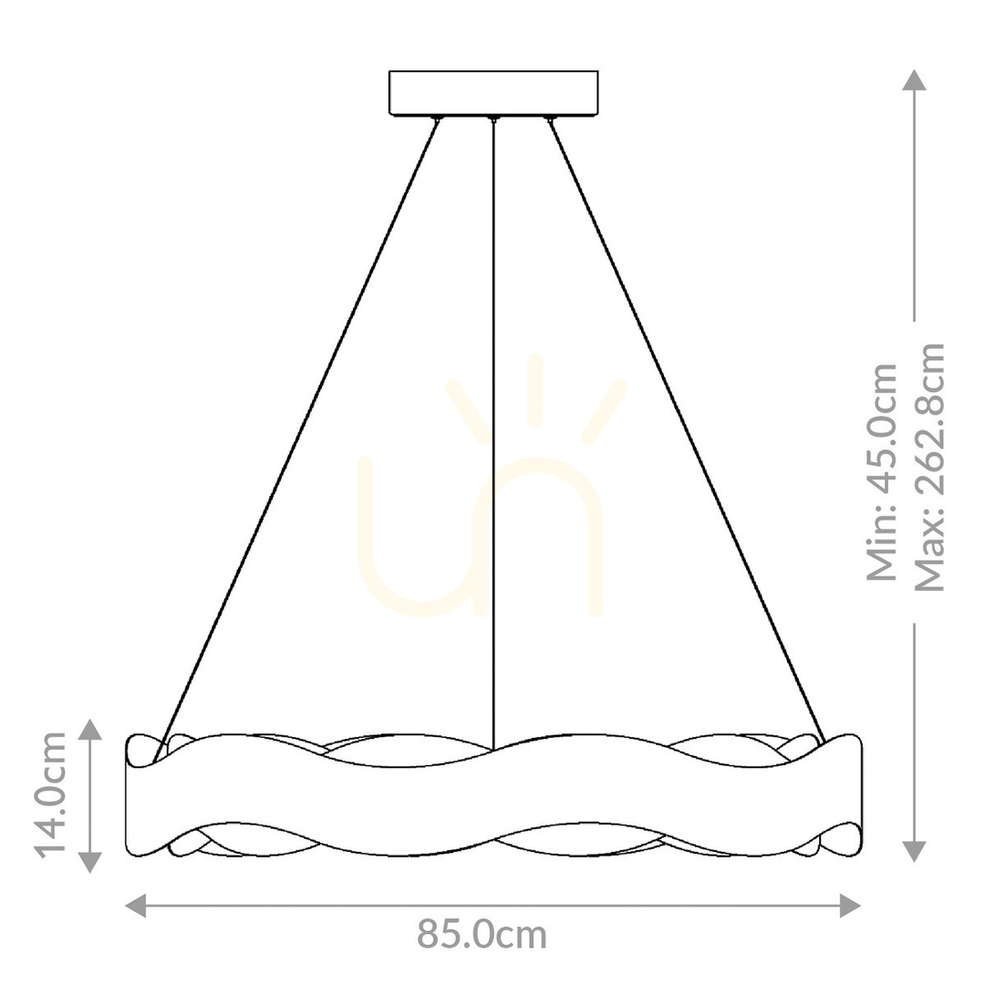 Preview Large VAUGHAN chandelier - Brown and gold QUINTIESSE Large VAUGHAN chandelier - Brown and gold QUINTIESSE