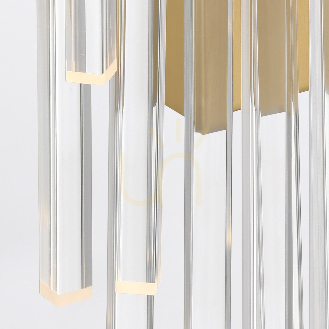 Check VIVIEN wall lamp - Brushed gold QUINTIESSE VIVIEN wall lamp - Brushed gold QUINTIESSE