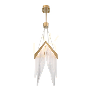 VIVIEN chandelier - Brushed gold QUINTIESSE 3 VIVIEN chandelier - Brushed gold QUINTIESSE small 3