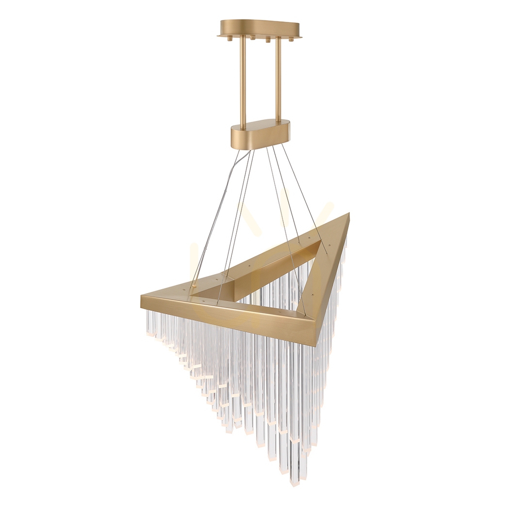 Show VIVIEN chandelier - Brushed gold QUINTIESSE VIVIEN chandelier - Brushed gold QUINTIESSE