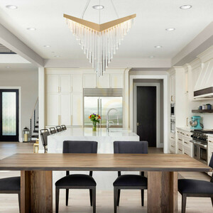 VIVIEN chandelier - Brushed gold QUINTIESSE 9 VIVIEN chandelier - Brushed gold QUINTIESSE small 9