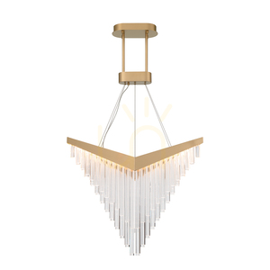 VIVIEN chandelier - Brushed gold QUINTIESSE 0 VIVIEN chandelier - Brushed gold QUINTIESSE small 0