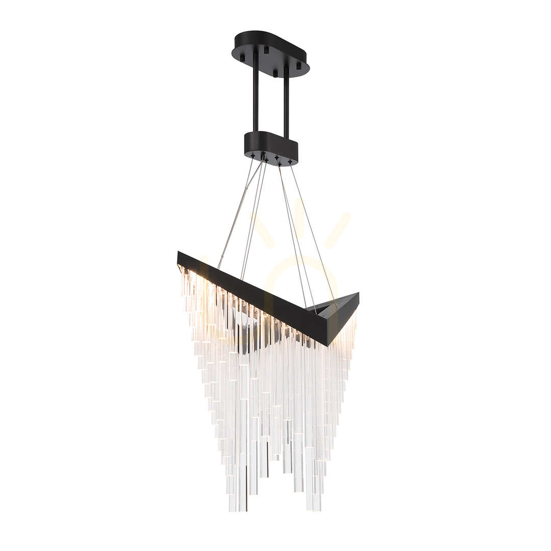 View VIVIEN chandelier - Matte black QUINTIESSE VIVIEN chandelier - Matte black QUINTIESSE