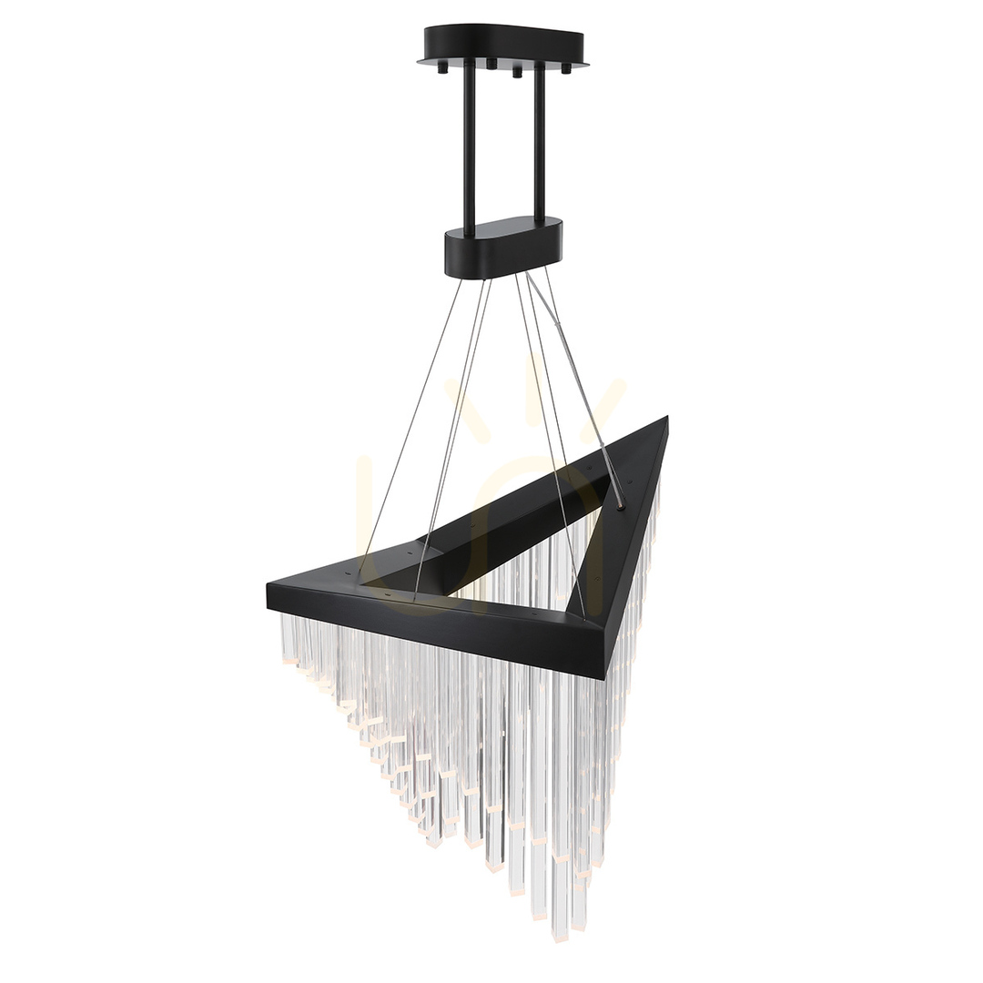 Check VIVIEN chandelier - Matte black QUINTIESSE VIVIEN chandelier - Matte black QUINTIESSE
