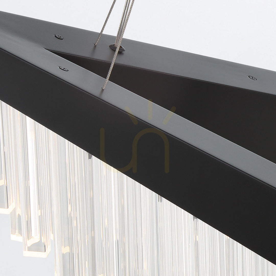 View VIVIEN chandelier - Matte black QUINTIESSE VIVIEN chandelier - Matte black QUINTIESSE