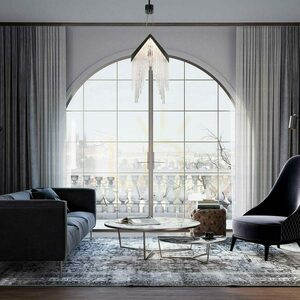 VIVIEN chandelier - Matte black QUINTIESSE 8 VIVIEN chandelier - Matte black QUINTIESSE small 8