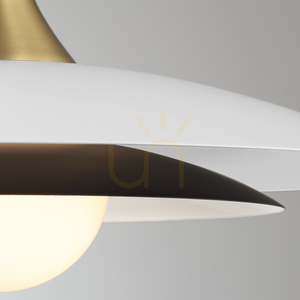 WELSH pendant lamp - Matte white QUINTIESSE 1 WELSH pendant lamp - Matte white QUINTIESSE small 1