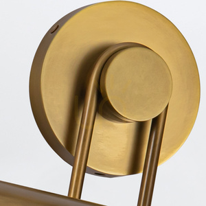 WYNWOOD large picture desk - 2 light sources - Vintage brass QUINTIESSE 4 WYNWOOD large picture desk - 2 light sources - Vintage brass QUINTIESSE small 4