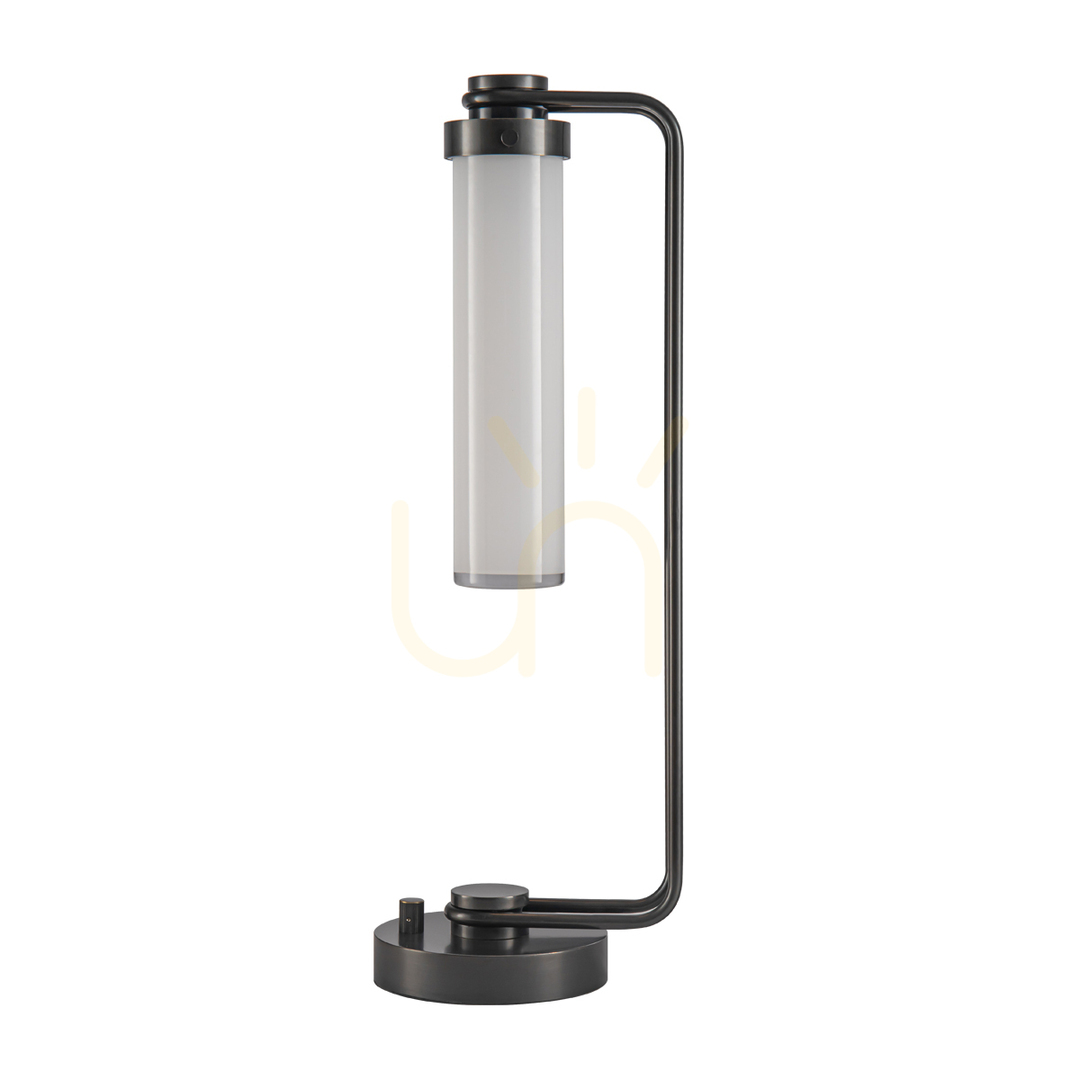 View WYNWOOD table lamp - 1 light source - Urban brown QUINTIESSE WYNWOOD table lamp - 1 light source - Urban brown QUINTIESSE