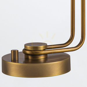 WYNWOOD table lamp - 1 light source - Vintage brass QUINTIESSE 4 WYNWOOD table lamp - 1 light source - Vintage brass QUINTIESSE small 4