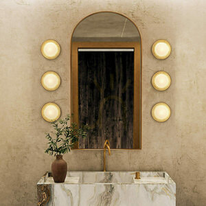 LED wall lamp ALONSO - Vintage brass QUINTIESSE 6 LED wall lamp ALONSO - Vintage brass QUINTIESSE small 6