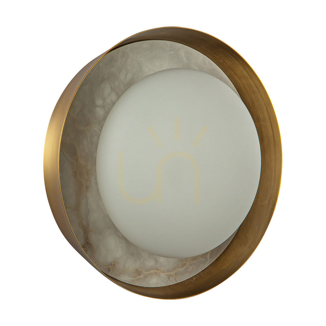 Preview LED wall lamp ALONSO - Vintage brass QUINTIESSE LED wall lamp ALONSO - Vintage brass QUINTIESSE