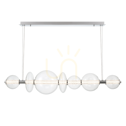 Check ATOMO island lamp - 7 light sources - Polished chrome QUINTIESSE