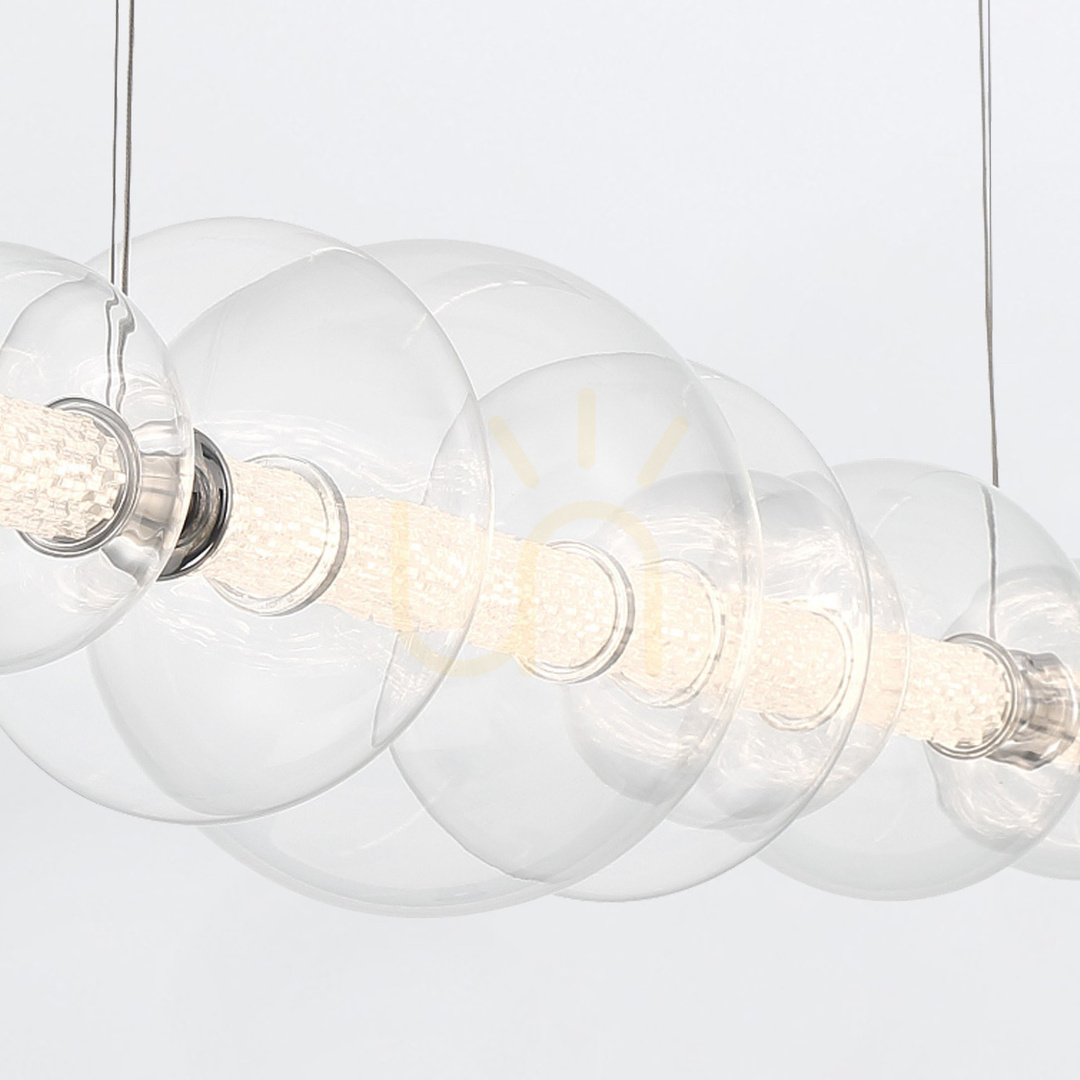 Preview ATOMO island lamp - 7 light sources - Polished chrome QUINTIESSE ATOMO island lamp - 7 light sources - Polished chrome QUINTIESSE