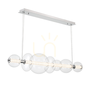 ATOMO island lamp - 7 light sources - Polished chrome QUINTIESSE 0 ATOMO island lamp - 7 light sources - Polished chrome QUINTIESSE small 0