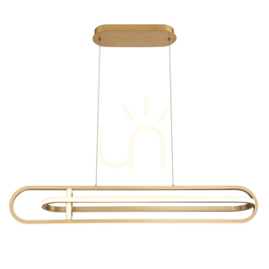 DEMARK island lamp - Brushed gold QUINTIESSE small 1