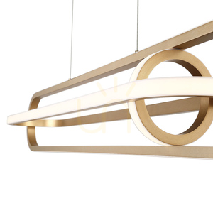 DEMARK island lamp - Brushed gold QUINTIESSE small 5