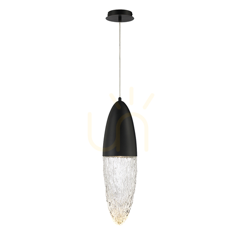 Check ECROU pendant lamp - Matte black QUINTIESSE
