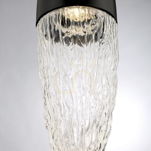 ECROU pendant lamp - Matte black QUINTIESSE small 3