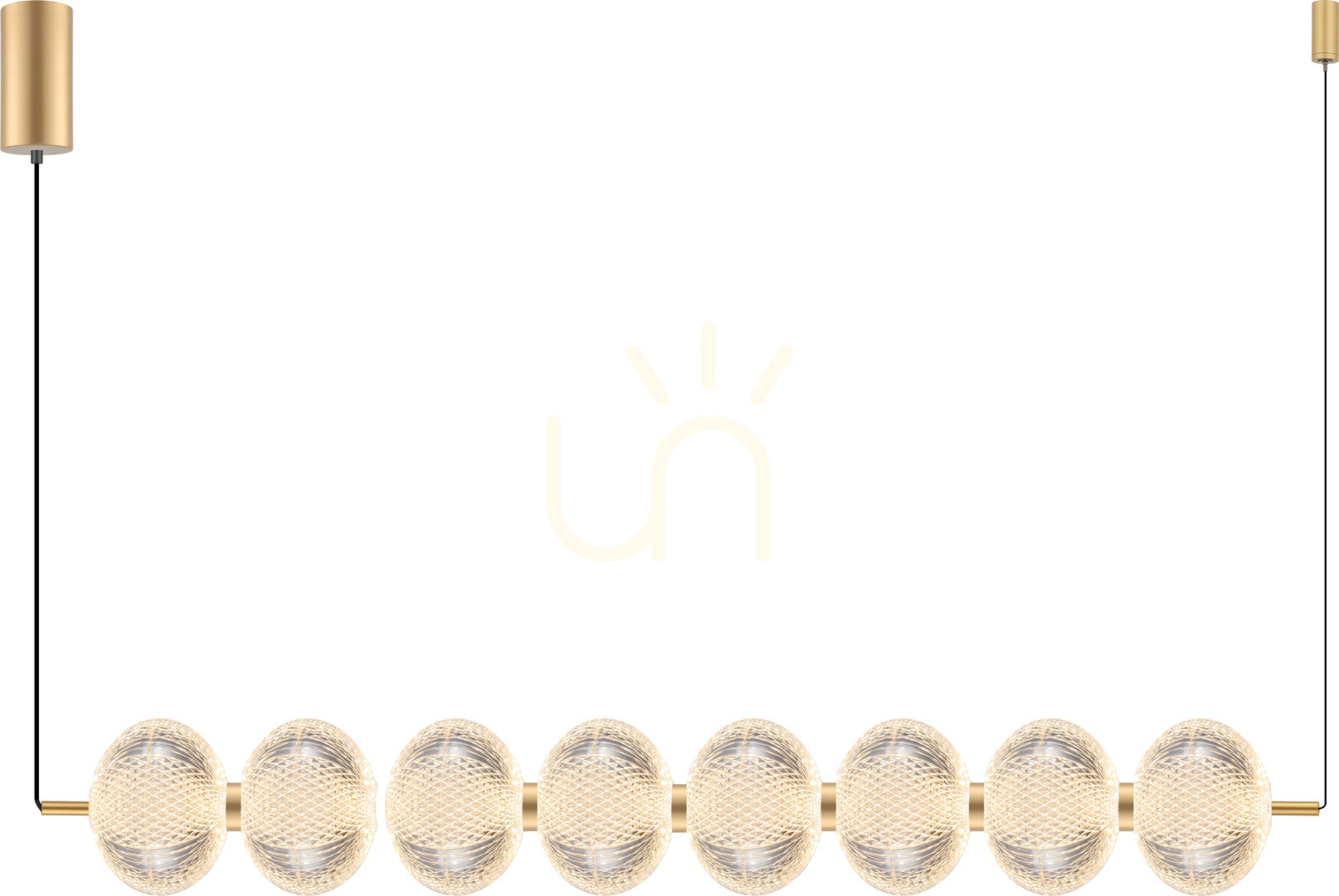 Pendelleuchte Zuma Line GALATEA DU31359/50W gold 1xLED