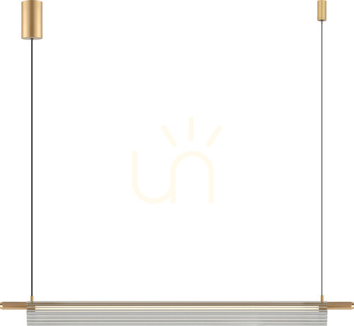 Check Pendant lamp Zuma Line ARCUS DU31835/14W gold 1xLED