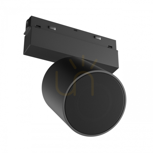 Check Black Bluetooth 5.4 speaker for 48V magnetic rail