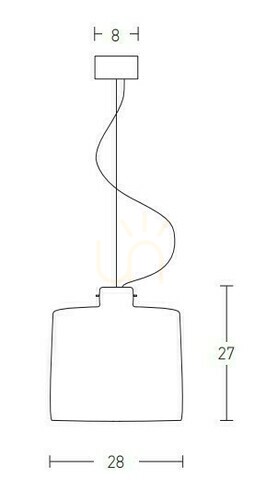 Check Clay Pendant Light Zambelis Beige 28 cm E27