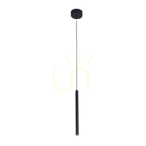 Zambelis LED Pendant Light Black Matt Aluminium Warm White 2700K 3W small 1