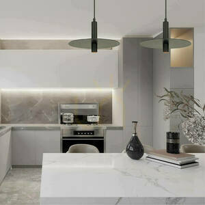 Zambelis LED Pendant Light 7W Black Sandy 26 cm Metal Warm White small 0