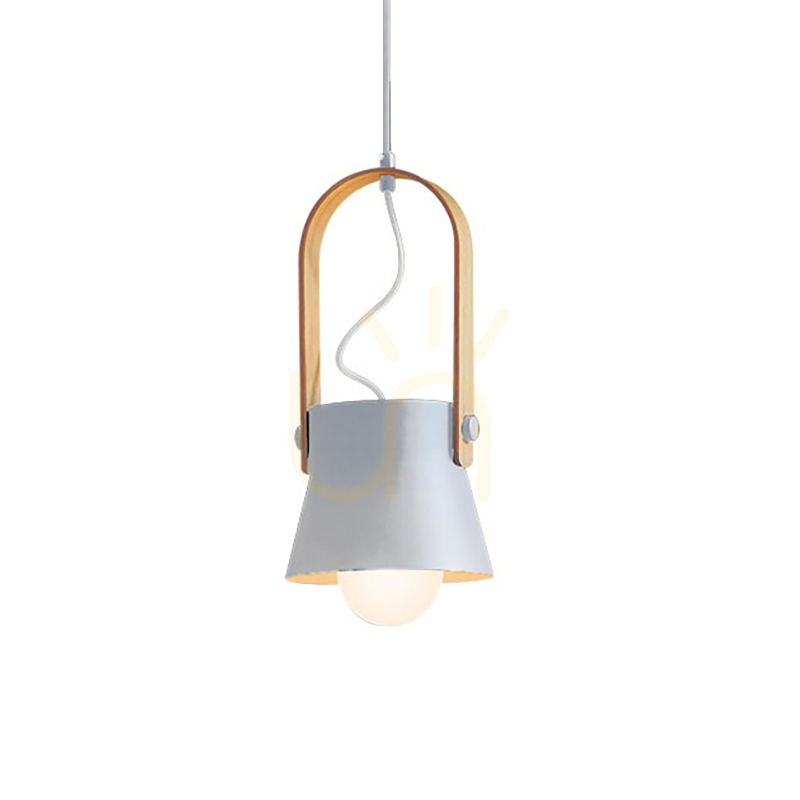 Pendelleuchte Zambelis Weiß matt Metall E27 Ø16 cm