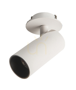 180015 recessed LED COB spot 7W 660lm 3000K CRI90 adjustable sandy white Zambelis small 0