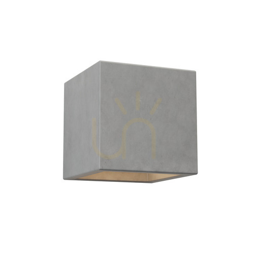 Check Zambelis 180023 Concrete Up-Down Wall Light G9 25 W 11.5 cm